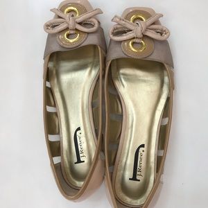 J Renee flats in blush color size 10w